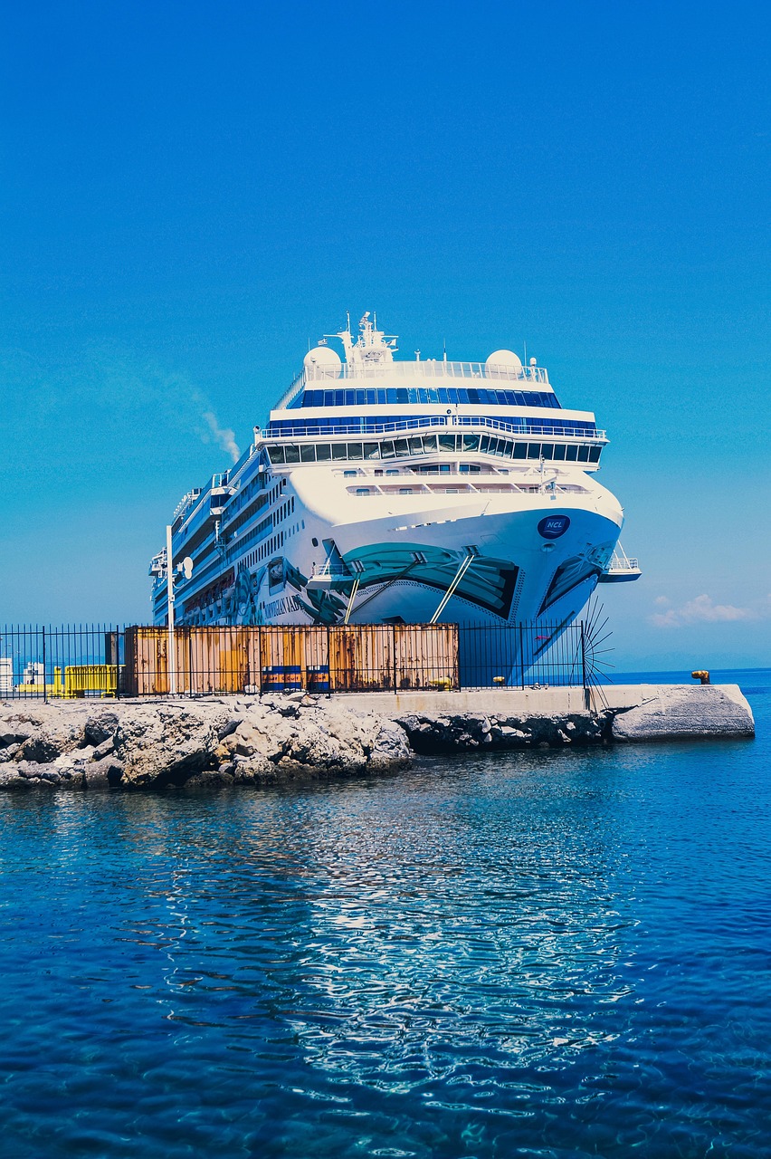 ship, sea, greece, nature, holiday, water, cruise, rhodes, vessel, vacation, travel