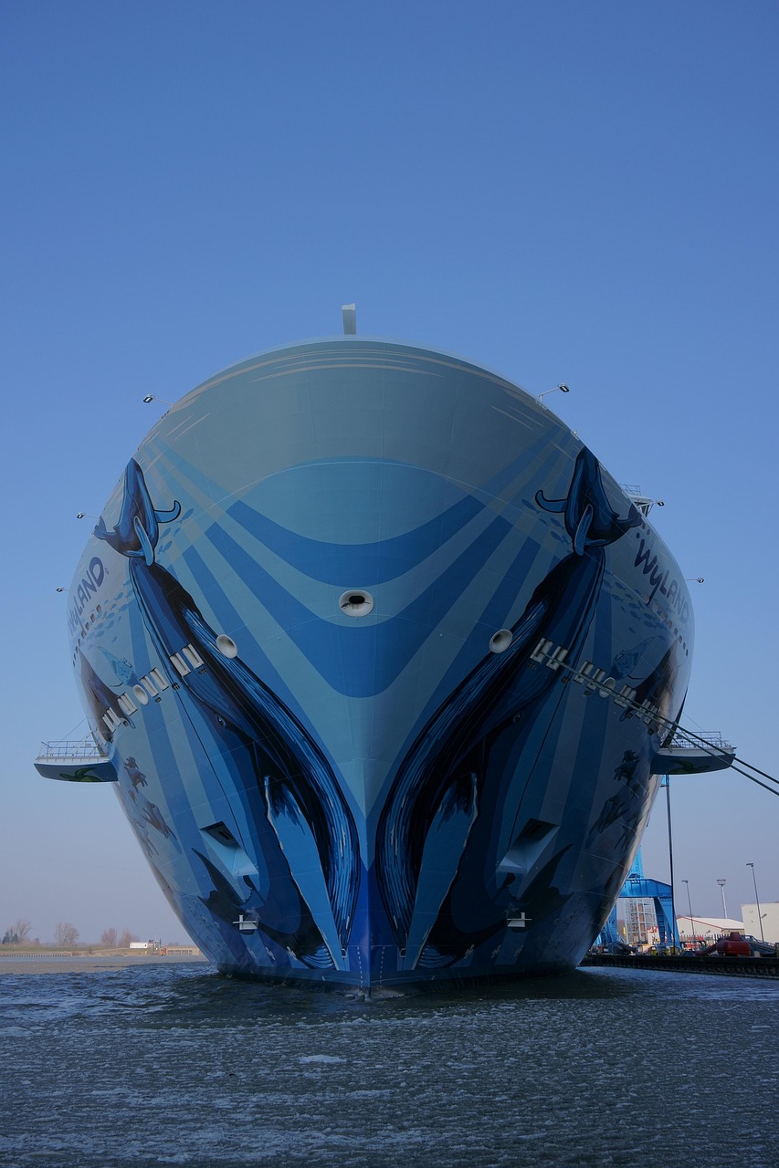 travel, waters, sea, ship, cruise ship, shipping, passenger ship, nature, papenburg, shipyard, cruise